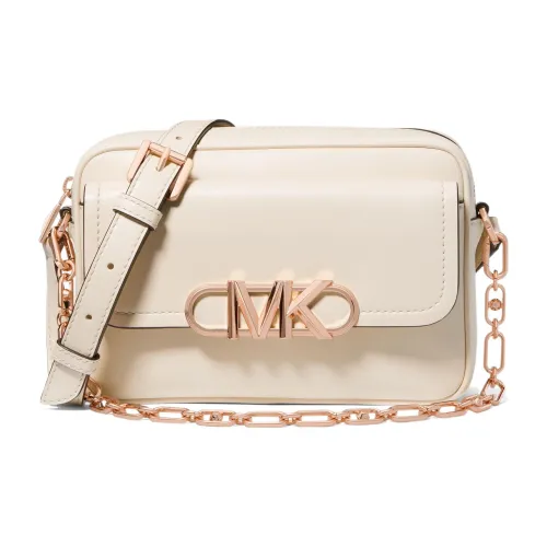 MICHAEL KORS Сумка Camera из коровьей кожи плечо сумка средний размер женский бежевый