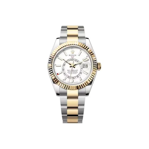 ROLEX Длинный Диапазон Explorer Series Автоматический Механический Механизм Мужские Часы Часы 42 мм Белый Циферблат