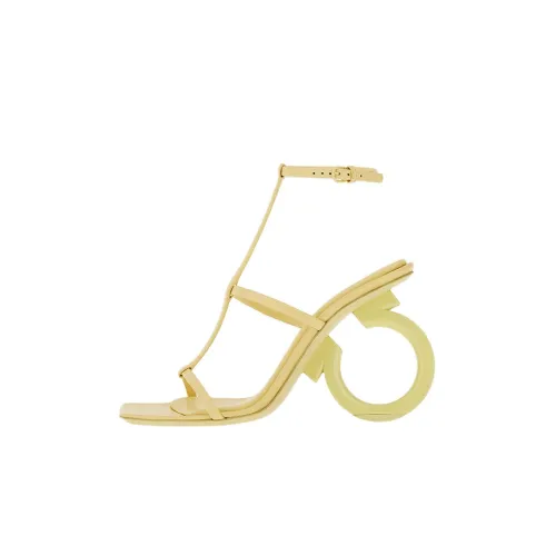 FERRAGAMO Elina One Ремешок Сандалии Женские Желтые