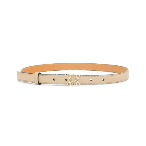 LOEWE Ремни из коровьей кожи, коричневые, женские