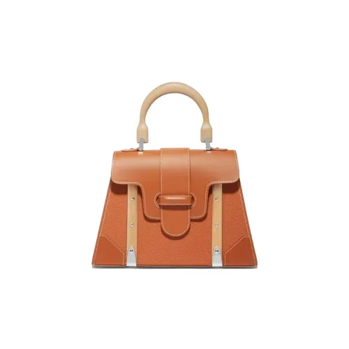 GOYARD Saigon Crumsie Кожа с Decise Bullhide Сумка через плечо Сумка Маленькая Унисекс Коричневая