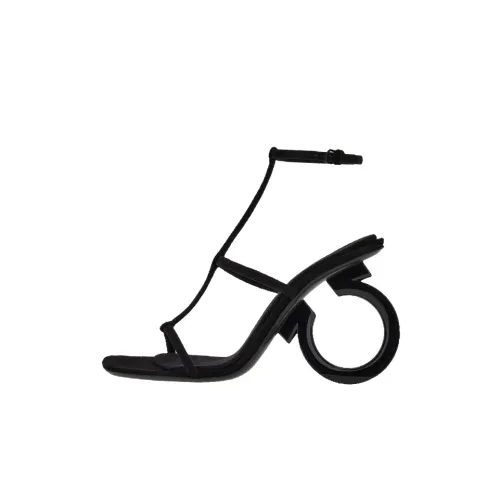 FERRAGAMO Elina One Ремешок Сандалии Женские Черные