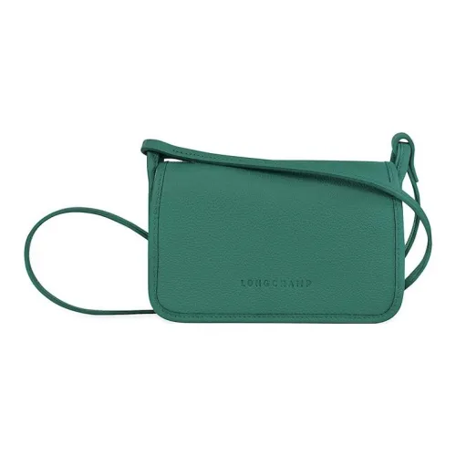 LONGCHAMP Le Foulonné Коровья кожа Кошелек Женские Зеленый