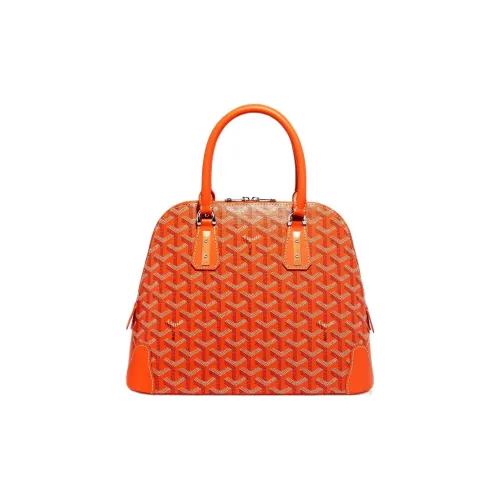GOYARD Vendôme Холст и Кожа Сумка через плечо Сумка Маленькая Унисекс Оранжевая