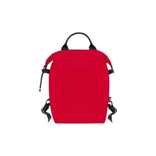 LONGCHAMP Le Pliage Energy Холст с кожей Комбинированный Рюкзак Стандартный Женский Красный