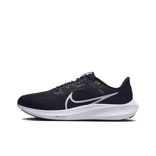 Nike Air Zoom Pegasus 40 Low Топ Повседневный Тренировочные Беговые Кроссовки Мужские Черные