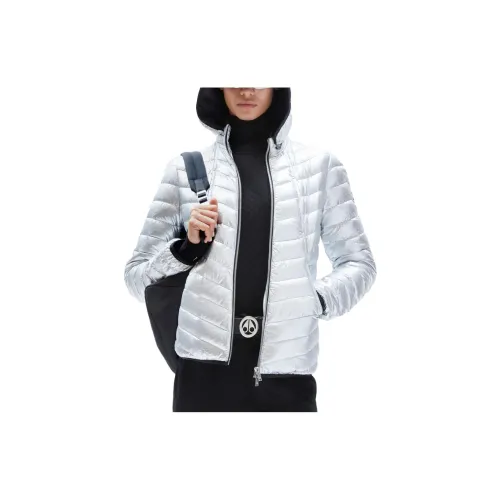 Moose Knuckles Air Down Series Куртка Женская Серебряная