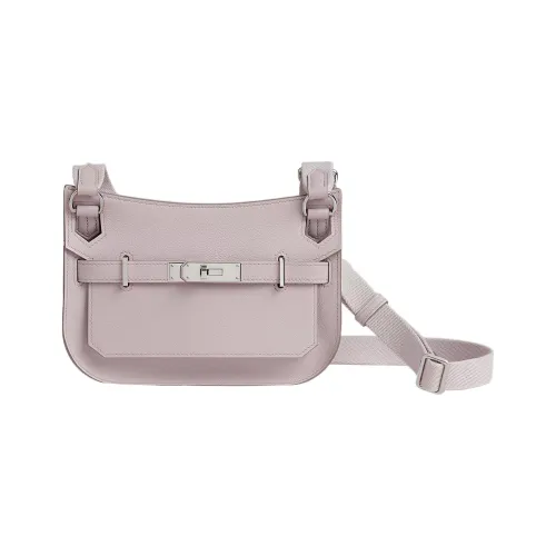 HERMES Jypsiere Evercolor Кожа Сумка через плечо Сумка на плечо Мини Женский Dream Фиолетовый