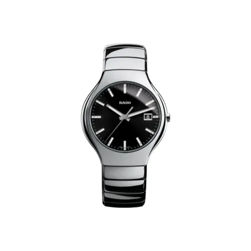 RADO Кварцевый механизм Мужские часы из коллекции Realme Черные