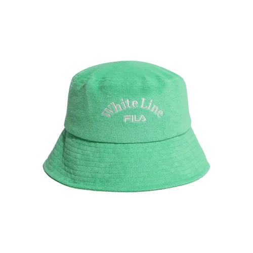 FILA Cotton Bucket Hats Зеленый Унисекс