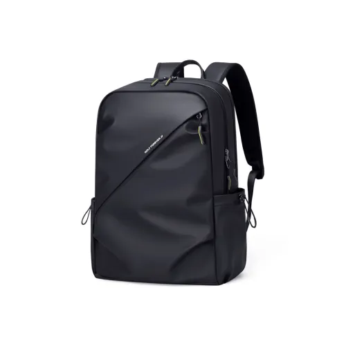 GOLF Ткань Рюкзак Большой Мужской Туманный Черный Элегантный Серый