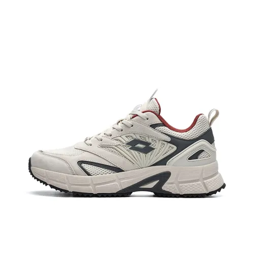 Lotto Беговые кроссовки Low Top Овсяный Белый Мужской
