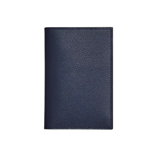 HERMES MC² Euclide Evercolor Телячья кожа Держатель для карт Женские 2Z BLEU NUIT Полночный синий