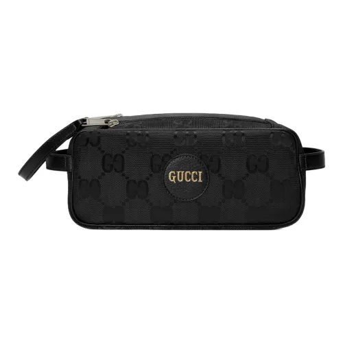 GUCCI Off The Grid Нейлоновый клатч Туалетная сумка Мужская Черная