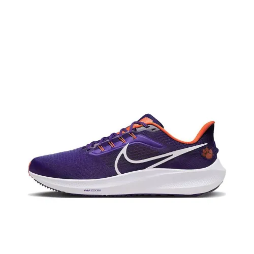Nike Air Zoom Pegasus 39 Амортизаторы Slip-resistant Низкий топ Беговые кроссовки Мужской Фиолетовый