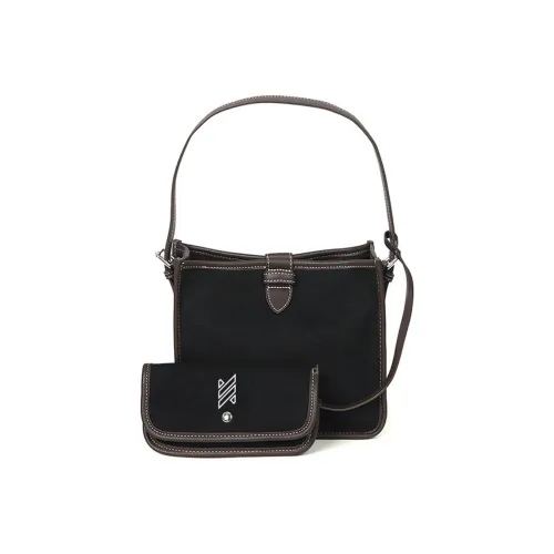 NOMK Canvas Bag Shoulder Bag Tote Bag Shopping Bag Crossbody Bag Hobo Bag Color Block Bag Shoulder Bag Women's White