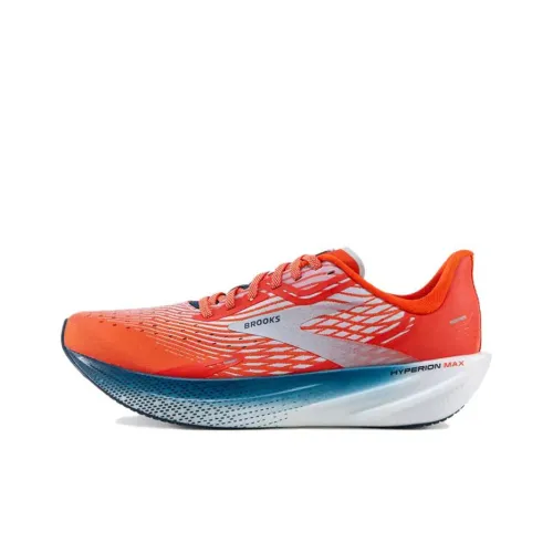 Brooks Hyperion Ma GALE Shock Absorbers Slip-Resistant Low Top Беговые кроссовки Мужской Orange