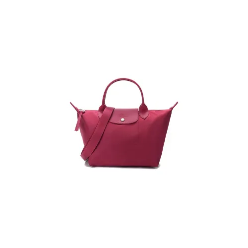 LONGCHAMP Le Pliage Néo Холщовая Сумка Сумка через плечо Сумка через плечо Маленькая Женская Малиновый Красный