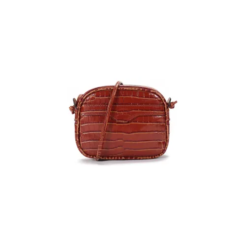 LONGCHAMP 1980 Коровья кожа Сумка через плечо Сумка на плечо Мини Женская Коричневая