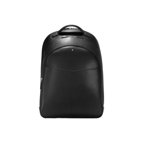 MONTBLANC Телячья кожа Рюкзак Средний Мужской Черный