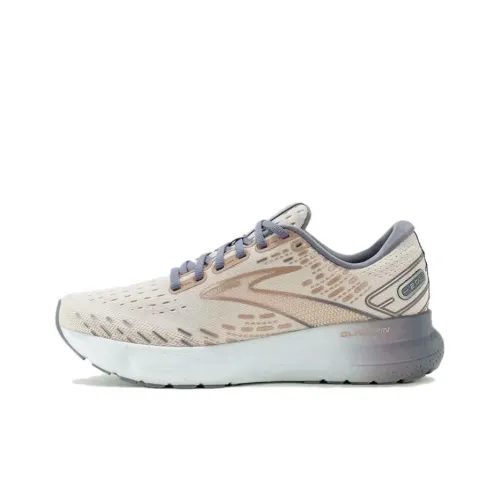 Brooks Glycerin 20 Амортизация Износостойкие Низкие Кроссовки для Бега Женские Розовые Фиолетовые