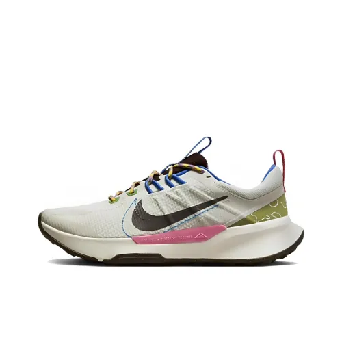 Nike Juniper Trail 2 Дышащий и Легкий Низкие Кроссовки для Бега и Трейловые Кроссовки Мужские Белый Зеленый Черный