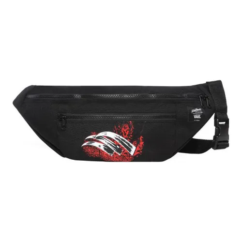 VANS Хэллоуин Freddie Коллаборация Полиэстер Сумка через плечо Слинг-сумка Сумка на пояс Регулярный Унисекс Черный