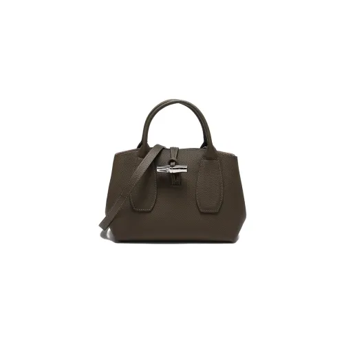 LONGCHAMP Roseau Сумка через плечо из коровьей кожи маленькая сумка женская хаки
