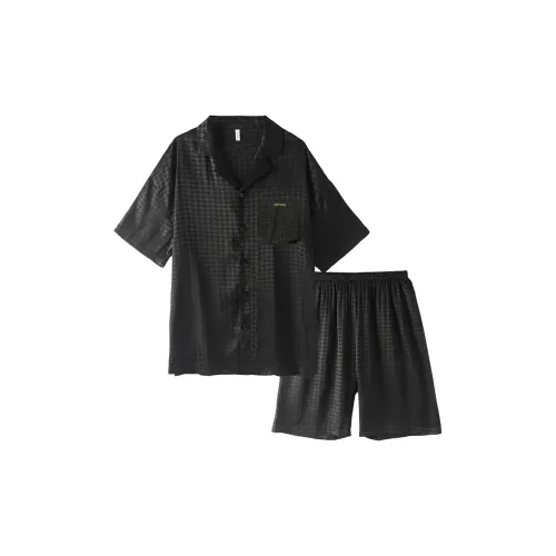 Chun Xi Черный Мужской Пижамный Комплект