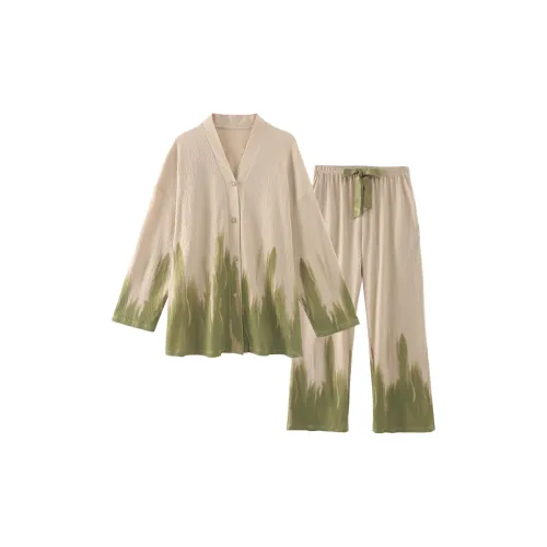 Chun Xi Матча Женские Пижамные Комплекты