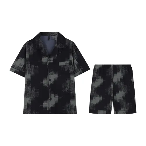 Gongdie Черный мужской Мужской Пижамные комплекты
