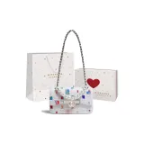 Деним, потертый, многоцветный