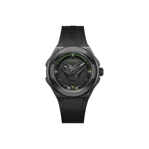 FIYTA Кварцевый механизм Часы Мужские Черный циферблат
