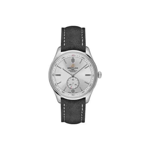 Breitling Автоматический Механический Часы Мужские из коллекции Jade Elegant, 40 мм * 11,4 мм, Серебряный