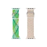 Комбо-ткань, вязаный ремень, размер 1