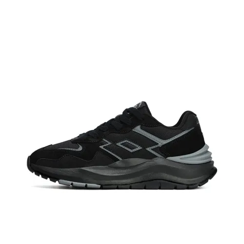 LOTTO Casual Low Top Obsidian Black Men's