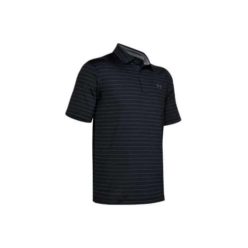 Under Armour Мужское Поло Черное