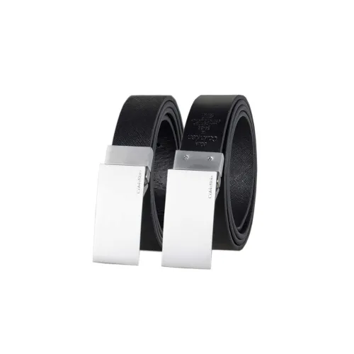 CALVIN KLEIN Кожаные ремни Мужской Черный Ширина 3,2 см