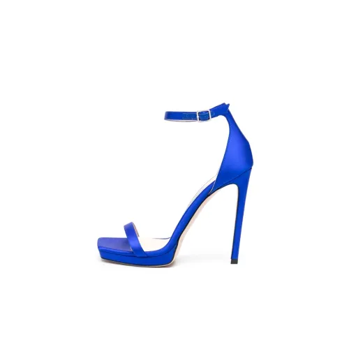 Jimmy Choo Alva One Strap Sandals Women's Blue Джимми Чу Alva One Ремешок Сандалии Женские Синие
