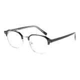 Яркий черный, серебристый, анти-синий свет