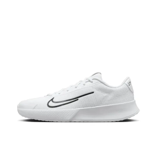 Nike Court Vapor Lite 2 Дышащие Низкие Кроссовки для Тениса Мужские Белые