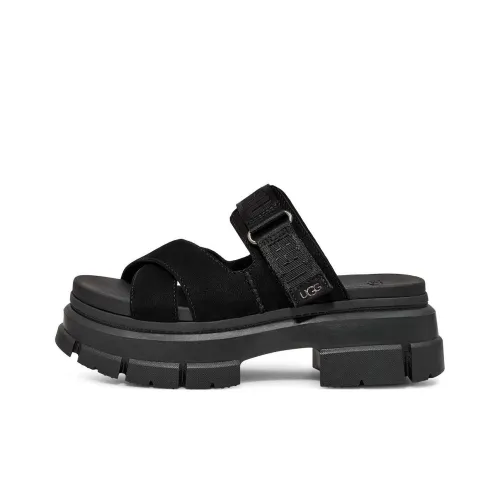 UGG Слипоны Черные Женские