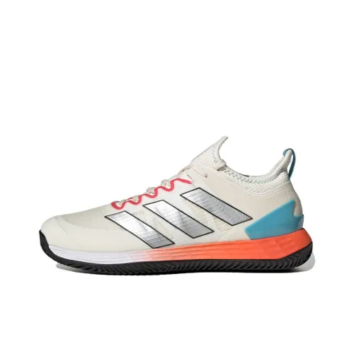 Adidas Adizero Ubersonic 4 Clay Court Низкий Топ Теннисные Кроссовки Мужские Серый Белый
