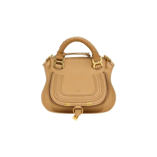 Chloe с текстурой Телячья кожа Портативная Сумка через плечо Сумка на плечо Мини Женская Коричневая