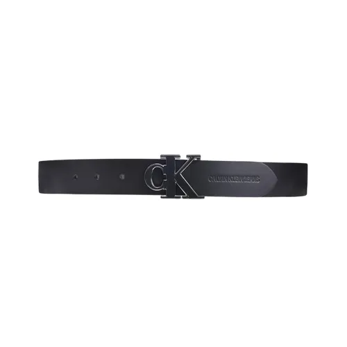 Calvin Klein Ремни из коровьей кожи, черные, мужские