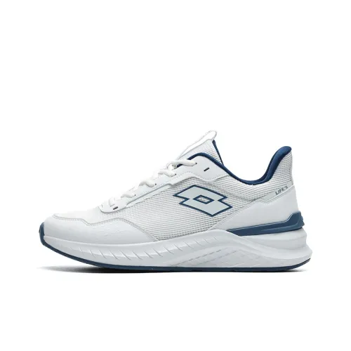 LOTTO Wind Shock Absorbers Slip-resistant Low Top Беговые кроссовки Мужские Белые