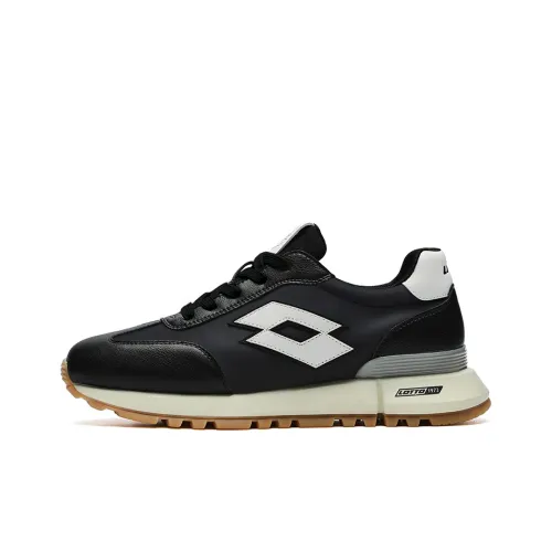 LOTTO Casual Low Top Черный/Белый Мужской