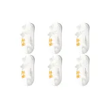 6 пар (белый)