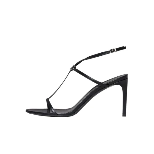 CELINE One Ремень Сандалии Женские Черный