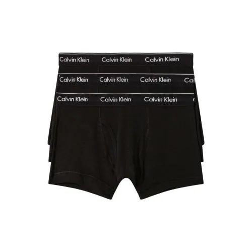 Calvin Klein SS23 Семейные трусы Мужской 3 упаковки Черный